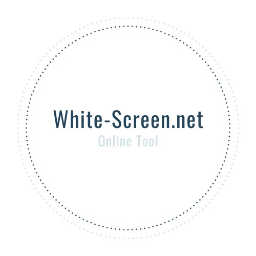 white-screen